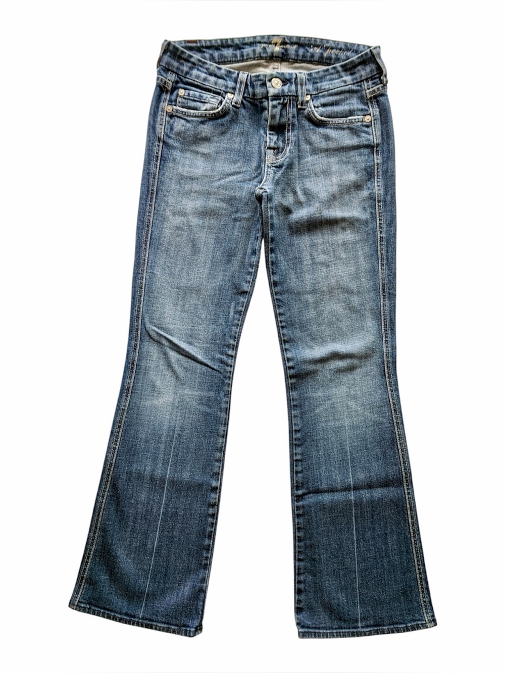 7 For All Mankind A pocket boot cut jeans size 25